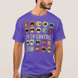 Camiseta Estoy en control Videojuegos Vintage Retro Gamer 