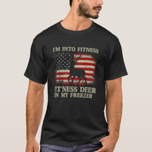 Camiseta Estoy en el ciervo apto para el fitness en mi amer
