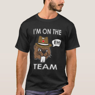 Camiseta Estoy En El Equipo De La Lengua Canadiense
