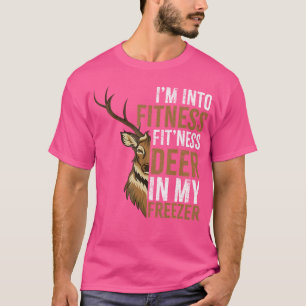 Camiseta Estoy En El Fitness Fit'Ness Deer En Mi Hunti Cong