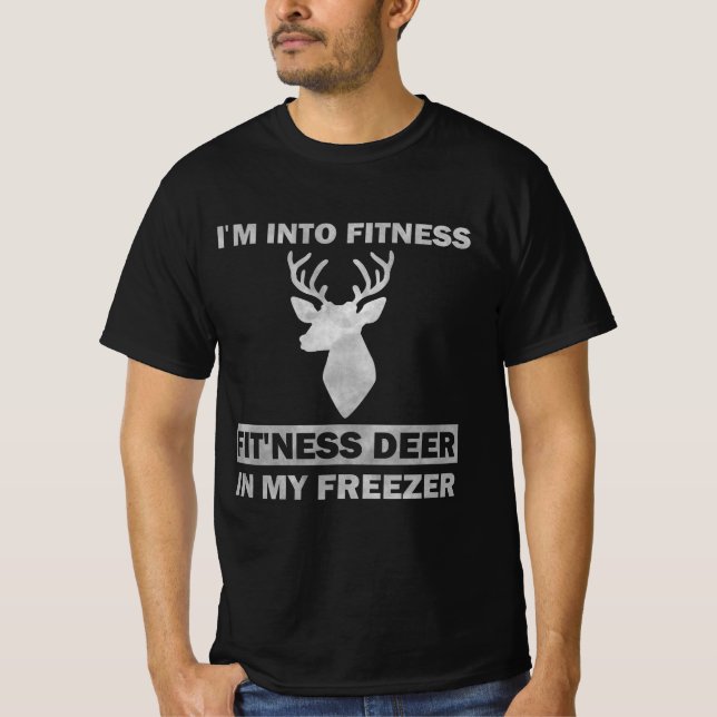 Camiseta Estoy en el gimnasio apropiado para Ness Deer en m (Anverso)