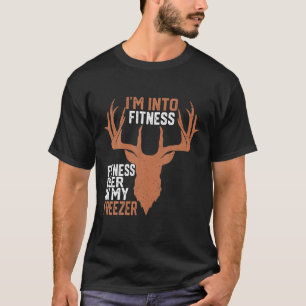 Camiseta Estoy en el gimnasio Deer Freezer Funny Hunter Dad