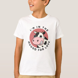Camiseta Estoy en el Moood for Love Funny Cow Pun
