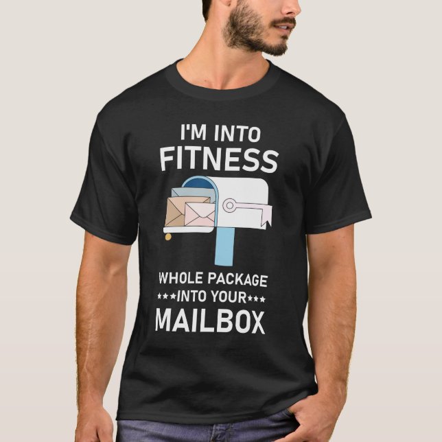 Camiseta estoy en el paquete completo de fitness en su buzó (Anverso)