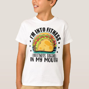 Camiseta Estoy en el taco de aptitud para el fitness en mi 