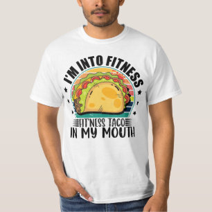Camiseta Estoy en el taco de aptitud para el fitness en mi