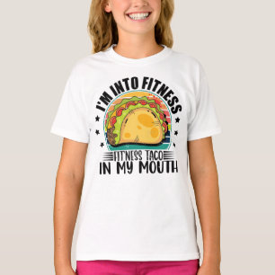 Camiseta Estoy en el taco de aptitud para el fitness en mi 