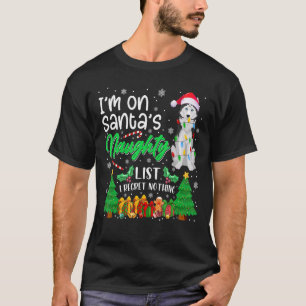 Camiseta Estoy en el travieso amor siberiano por perros Hus