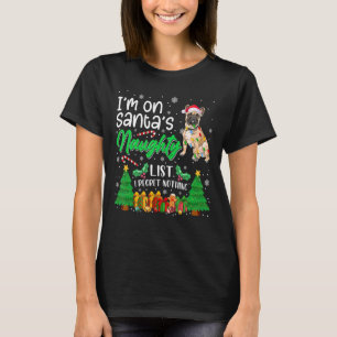Camiseta Estoy en el travieso perro de Bulldog francés Xm