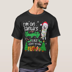 Camiseta Estoy en el travieso perro esquimal estadounidense