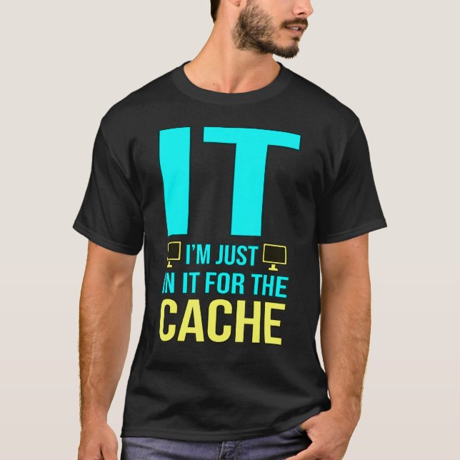 Camiseta Estoy en ella para el programador informático de c (Anverso)