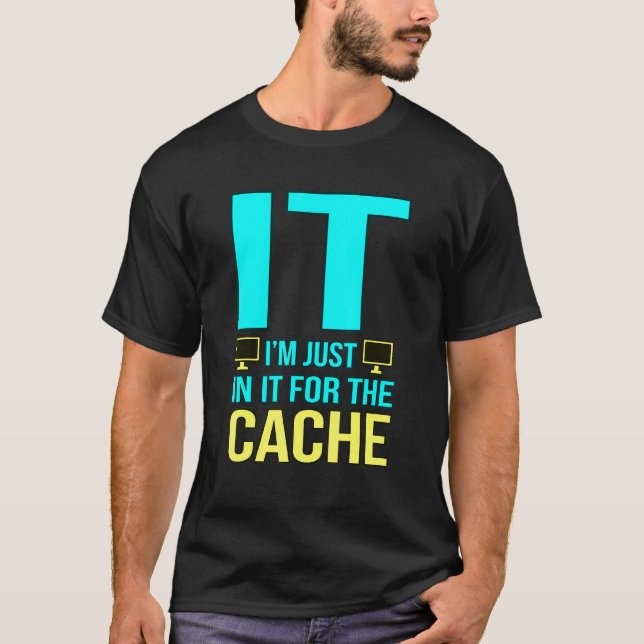 Camiseta Estoy en ella para el programador informático de c (Anverso)