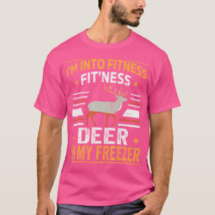 Camiseta Estoy En Fitness Deer Freezer Funny Dad Hunter Dee