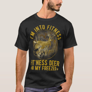 Camiseta Estoy En Fitness Fitness Deer En Mi Congelación