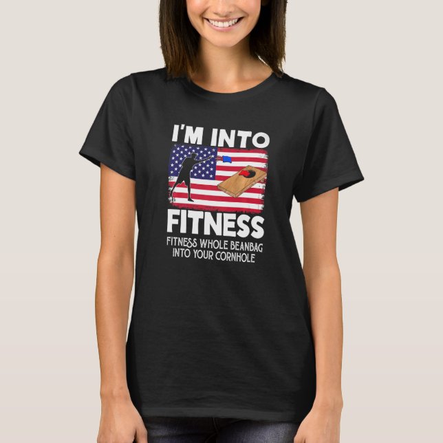 Camiseta Estoy en Fitness Fitness Fitness Whanbag en tu C (Anverso)