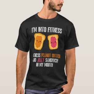 Camiseta Estoy en Fitness Fit'ness Pb&j Sandwich In My Mout