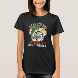 Camiseta Estoy En Fitness Fitness Pescado En Mi Pesca Conge