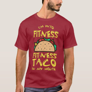 Camiseta Estoy En Fitness Funny Gimnasio De Comida Taco Jun