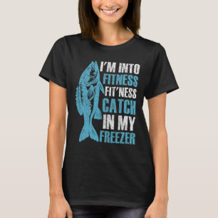 Camiseta Estoy en Fitness Funny pescando pescadores hombres