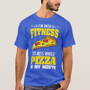 Camiseta Estoy en Fitness Funny Pizzaholic para un cursi Pi