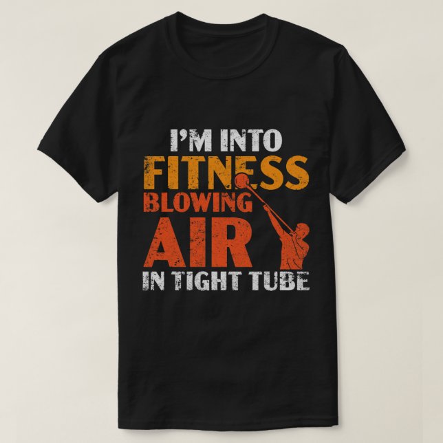 Camiseta Estoy En Fitness, Respirando Aire En Un Tubo De Tu (Diseño del anverso)