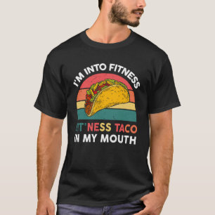 Camiseta Estoy en Fitness Taco en mi boca Fiesta mexicana P