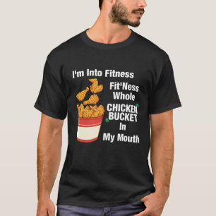 Camiseta Estoy en forma, apto para el cubo de pollo entero 