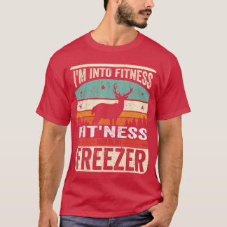 Camiseta Estoy en forma Ciervo Congelador Divertido papá Ca