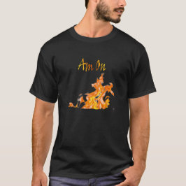 Camiseta Estoy en fuego real