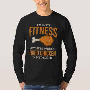 Camiseta Estoy En Gimnasio, Me Frío De Pollo En Mis Alas De