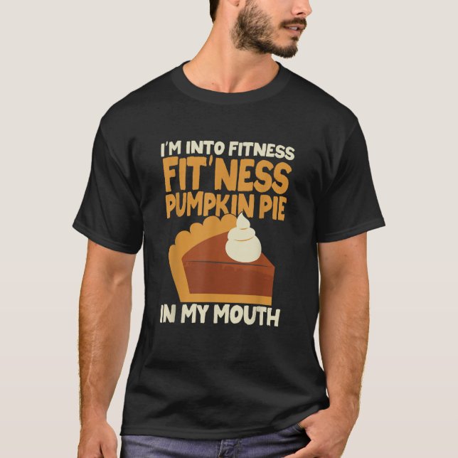 Camiseta Estoy en la boca de calabaza de aptitud para la pu (Anverso)