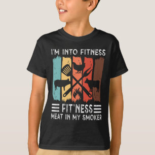 Camiseta Estoy en la carne apta para el fitness en mi graci