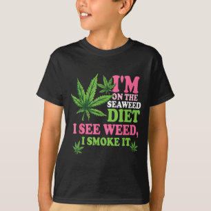 Camiseta Estoy En La Dieta De Algas Marinas Veo Hierba La F