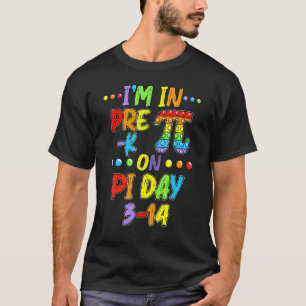 Camiseta Estoy en la guardería Pi Day 3 14 Maths Scien