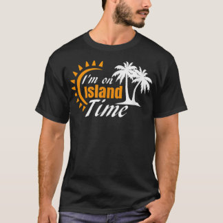 Camiseta Estoy en la isla Time Ocean Water Lazy 