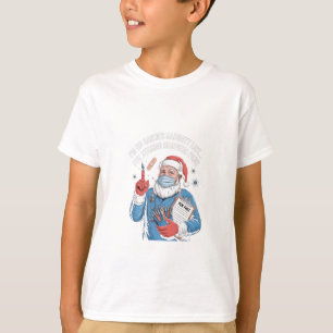 Camiseta Estoy en la lista de Santa Naughty por robar el ho