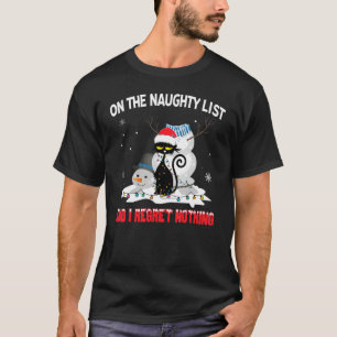 Camiseta Estoy en la lista traviesa y no me arrepiento de n