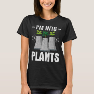 Camiseta Estoy en las plantas ventilador nuclear