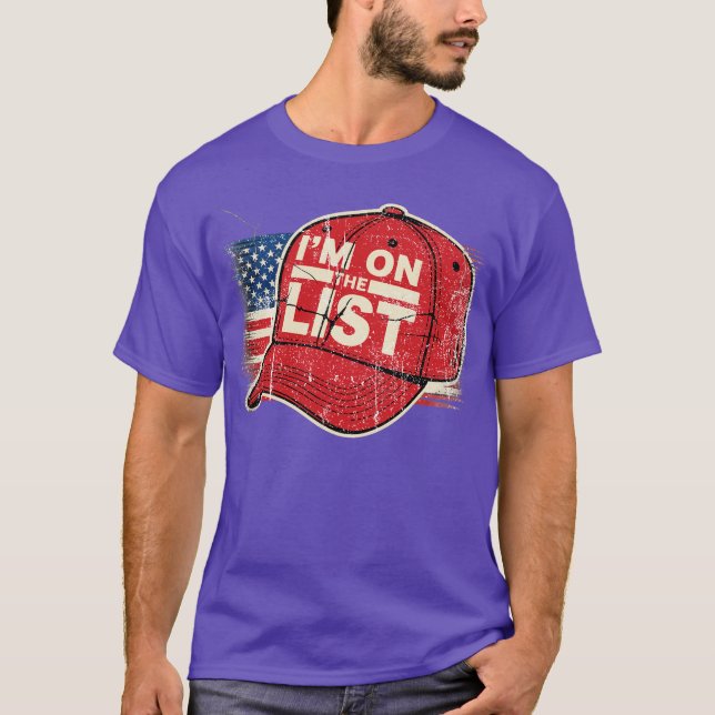Camiseta Estoy en lista (Anverso)