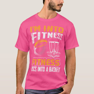 Camiseta Estoy En Los Discos De Fitness En Un Campo De Golf