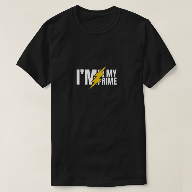 Camiseta Estoy en mi apogeo (Diseño del anverso)
