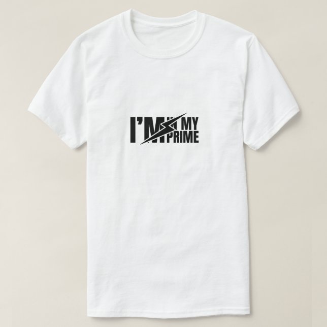 Camiseta Estoy en mi apogeo (Diseño del anverso)