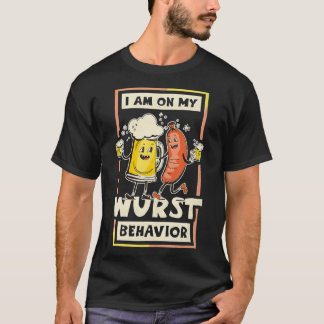 Camiseta Estoy En Mi Comportamiento De Wurst, Oktoberfest