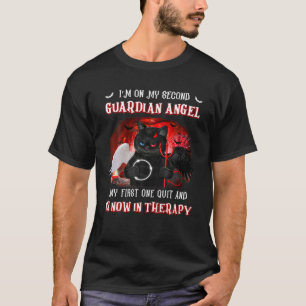 Camiseta Estoy en mi segundo Ángel de la Guardia mi primer