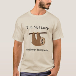 Camiseta Estoy en modo de ahorro de energía