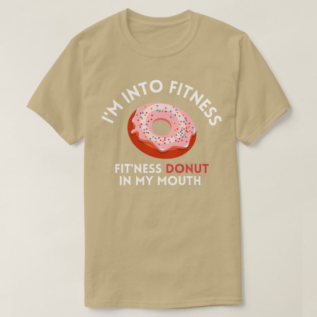 Camiseta Estoy En Ness Ness Donut En Mi Boca (Diseño del anverso)
