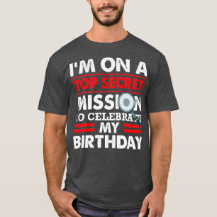 Camiseta Estoy En Un Alto Espionaje Del Agente Secreto De L