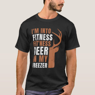 Camiseta Estoy en un apto para el fitness ciervo en mi frío