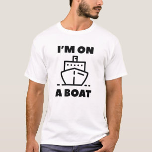 Camiseta Estoy en un barco