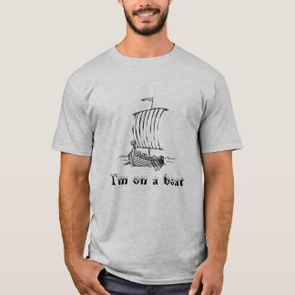 Camiseta Estoy en un barco